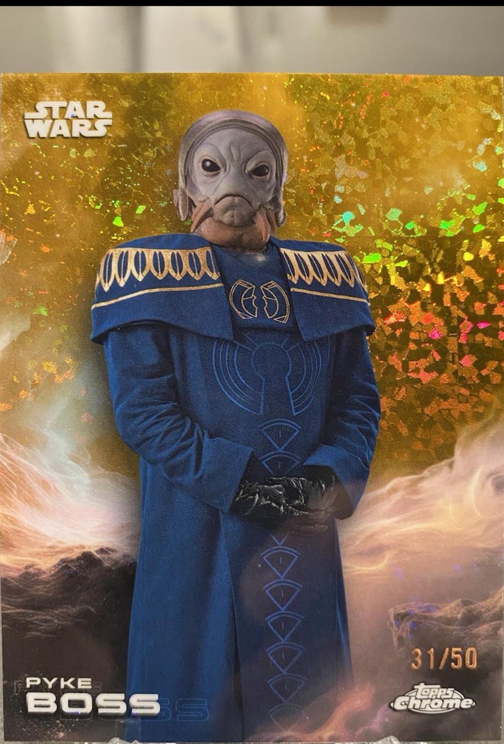 Pyke Boss [Gold Mini-Diamonds] #149 Prices | Star Wars 2025 Topps ...