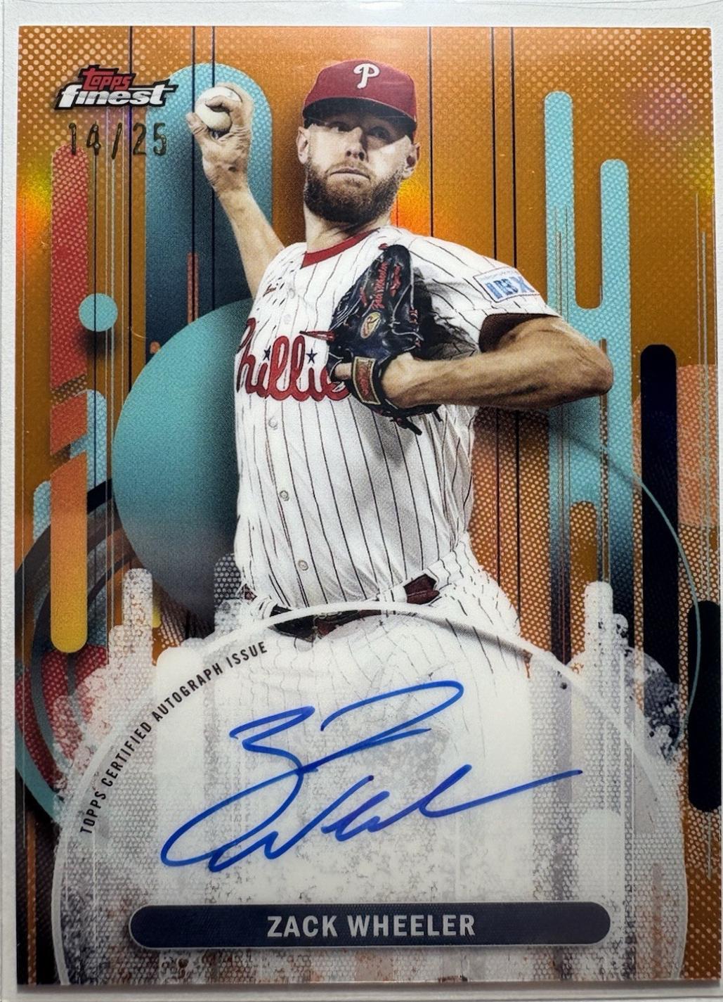 Zack Wheeler [Orange Refractor] #FA-ZW