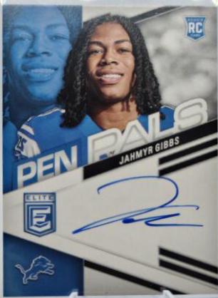 Jahmyr Gibbs [Blue Ink] #PPJGI