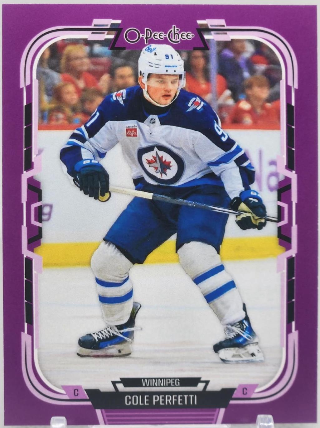 Cole Perfetti [Purple Border] #25