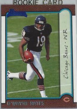 D'Wayne Bates #154 Football Cards 1999 Bowman