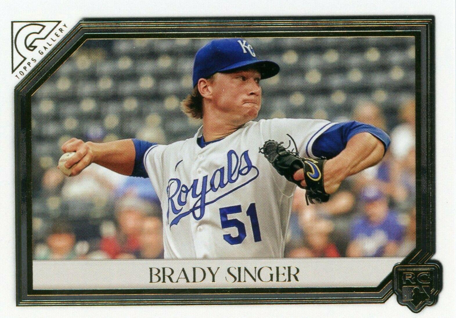 Brady Singer #66 Baseball Cards 2021 Topps Gallery