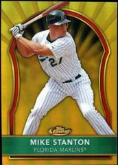 Mike Stanton [Gold Refractor] #44 Baseball Cards 2011 Finest Prices