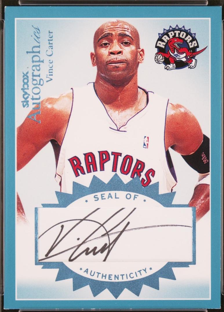 Vince Carter #A-VC 2003-04 SkyBox Autographics Basketball Autographs