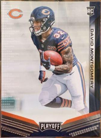 David Montgomery #223 Football Cards 2019 Panini Playoff