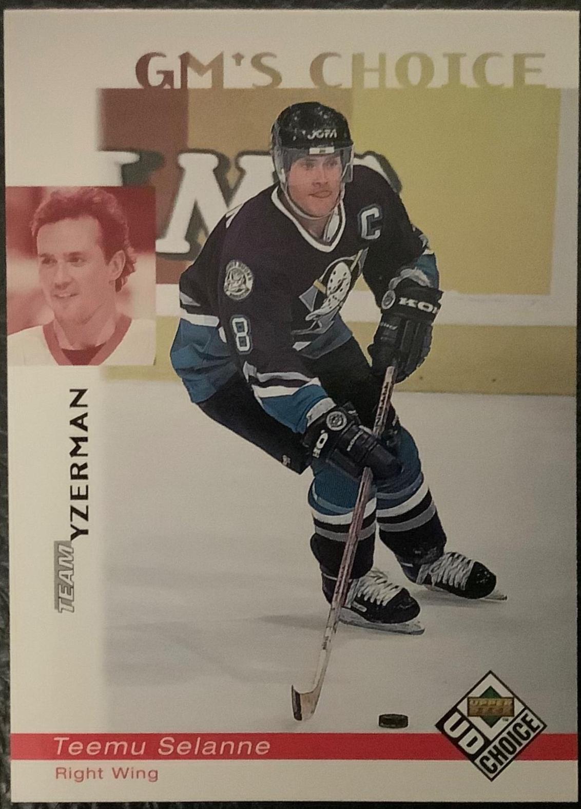 Teemu Selanne #242 1998-99 UD Choice Hockey