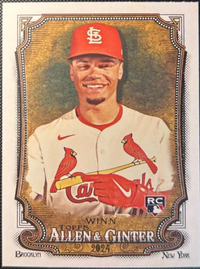 Masyn Winn #24 Baseball Cards 2024 Topps Allen & Ginter