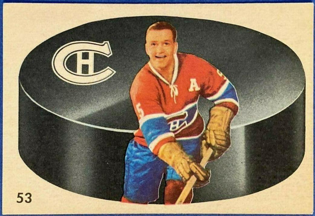 Bernie Geoffrion #53 Hockey Cards 1962 Parkhurst