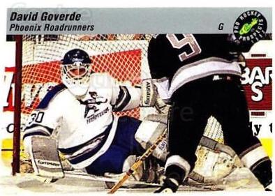 David Goverde #54 1993 Classic Pro Prospects Hockey