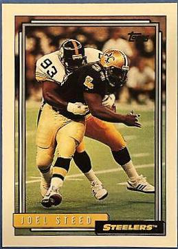 Joel Steed #690 Football Cards 1992 Topps