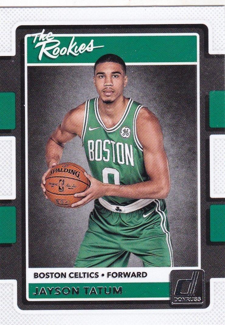 Jayson Tatum #3 Basketball Cards 2017 Panini Donruss the Rookies