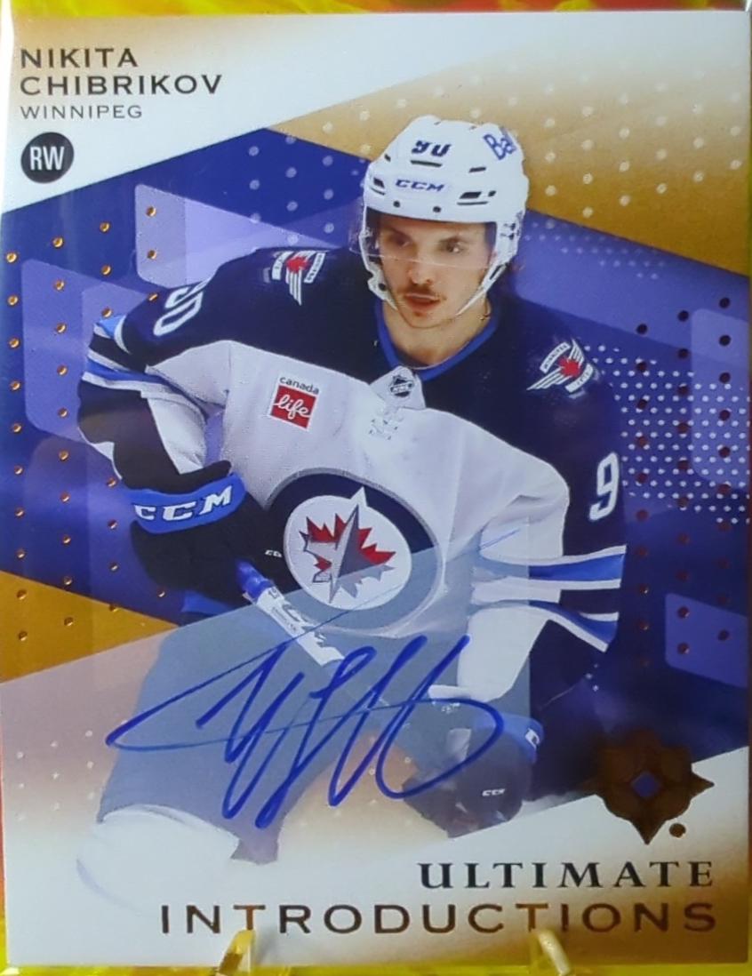 Nikita Chibrikov #UI-NC 2024 Ultimate Collection Introductions Autograph Hockey