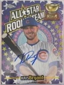 Kris Bryant #RCTA-KB Baseball Cards 2020 Topps Chrome All Star Rookie Team Autographs