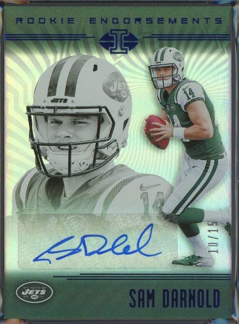 Sam Darnold #137 2018 Panini Illusions Football