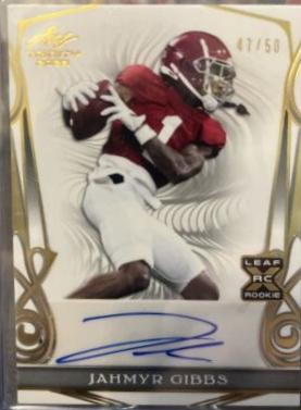 Jahmyr Gibbs [Gold] #BA-JG1