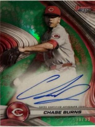 Chase Burns [Green Refractor] #B24-CB