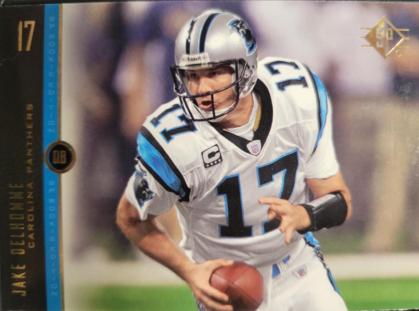Jake Delhomme #45 Football Cards 2008 SP Rookie Edition