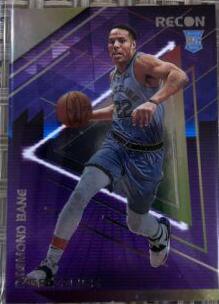 Desmond Bane #127 Basketball Cards 2020 Panini Recon