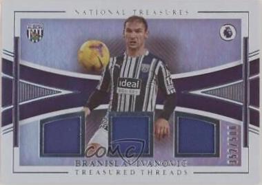 Branislav Ivanovic #TT-BI Soccer Cards 2020 Panini Chronicles Treasured Threads