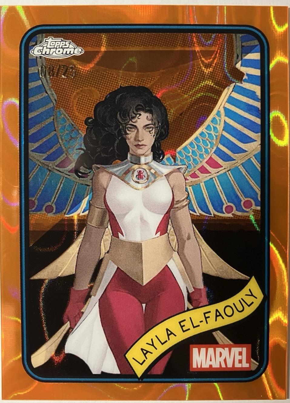 Layla El-Faouly Orange Lava Refractor