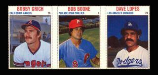 Bob Boone, Bobby Grich, Dave Lopes