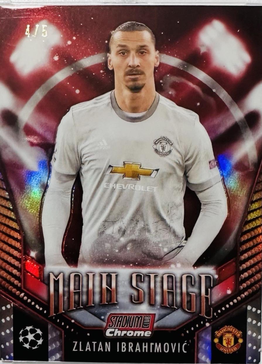 Zlatan Ibrahimovic [Red Refractor] #MS-ZI