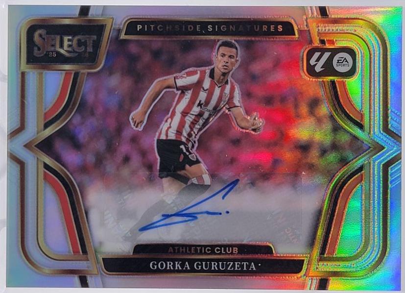 Gorka Guruzeta #12 2025 Panini Select LA Liga Pitchside Signature