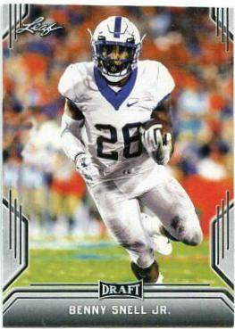 Benny Snell Jr. #5 Football Cards 2019 Leaf Draft