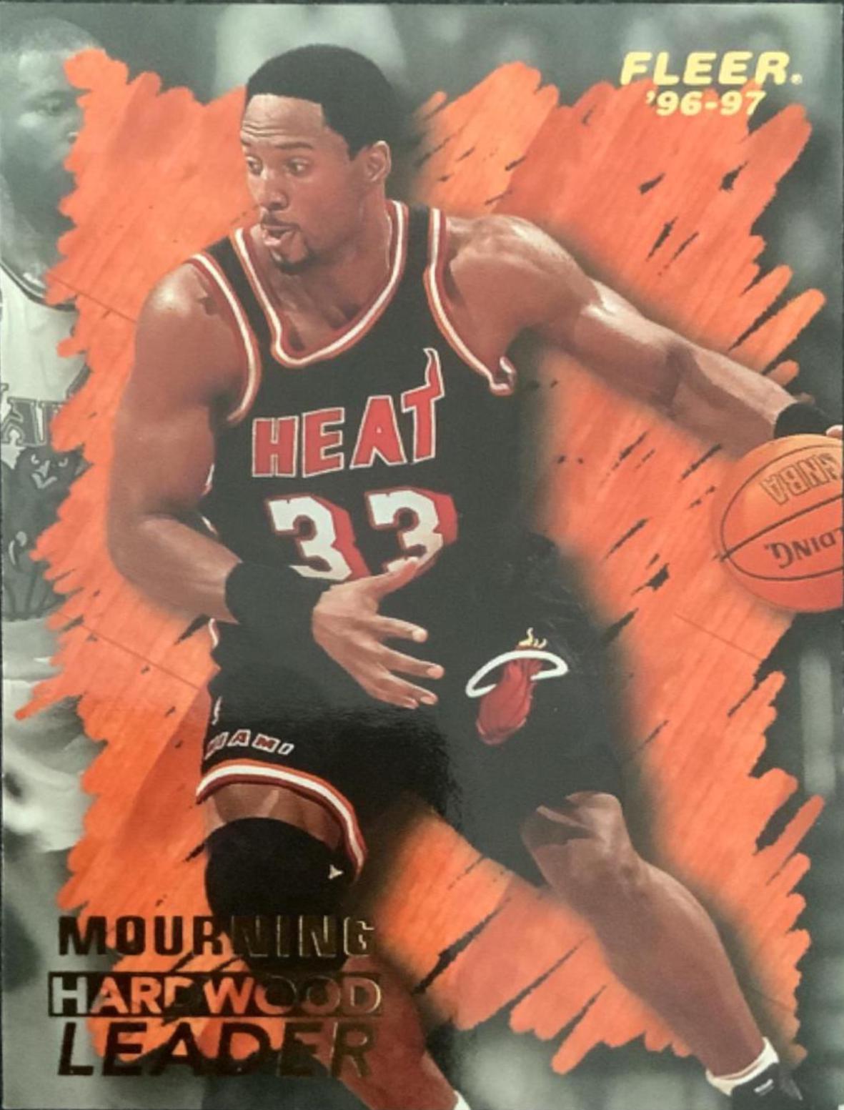 Alonzo Mourning #133 1996-97 Fleer Basketball