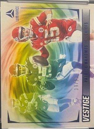 Patrick Mahomes II [Blue] #VES-PMS