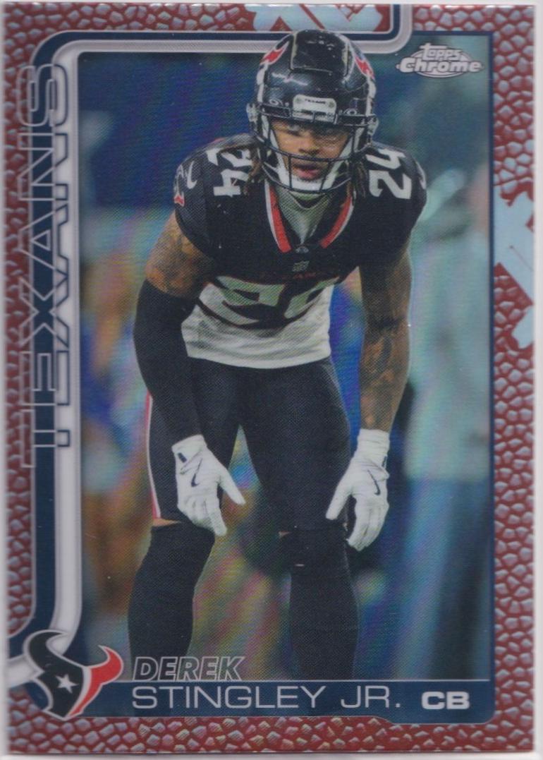 Derek Stingley Jr. [Football Leather Refractor] #116