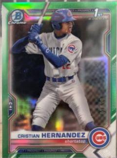 Cristian Hernandez [Green Refractor] #BCP-171