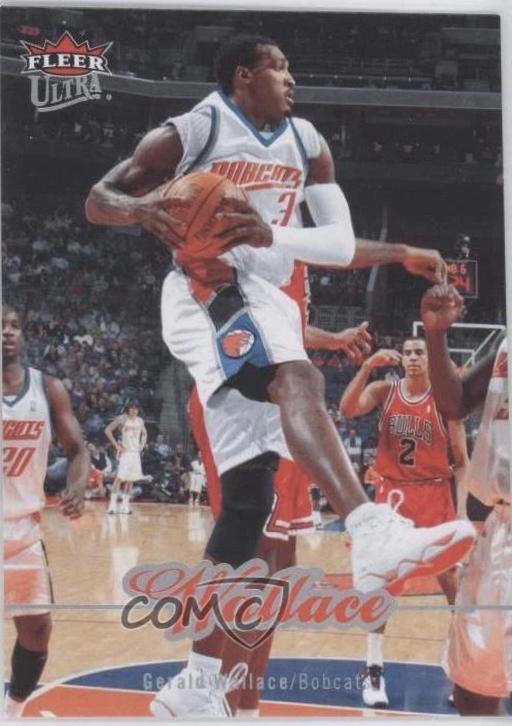 Gerald Wallace #17 Basketball Cards 2007 Ultra