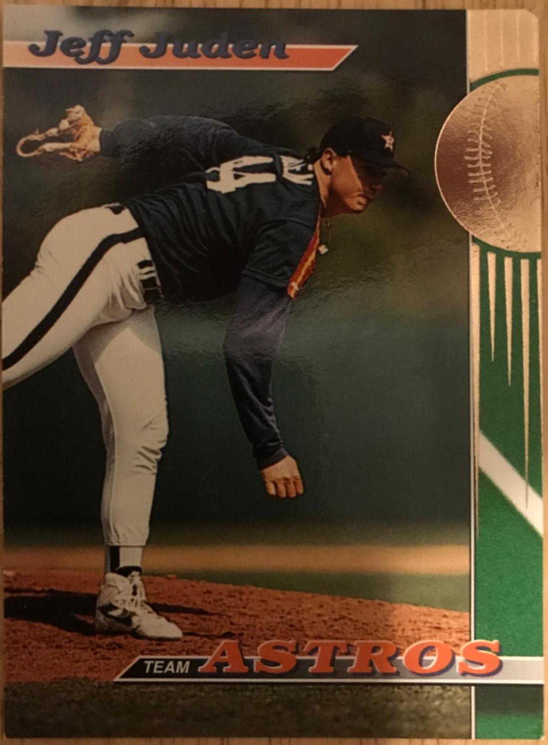 Jeff Juden #6 Baseball Cards 1993 Stadium Club Astros
