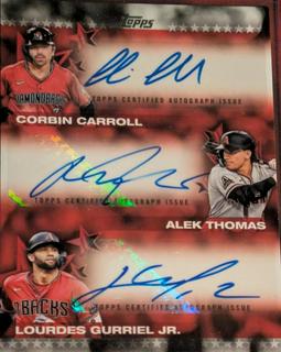 Lourdes Gurriel Jr. / Alek Thomas / Corbin Carroll