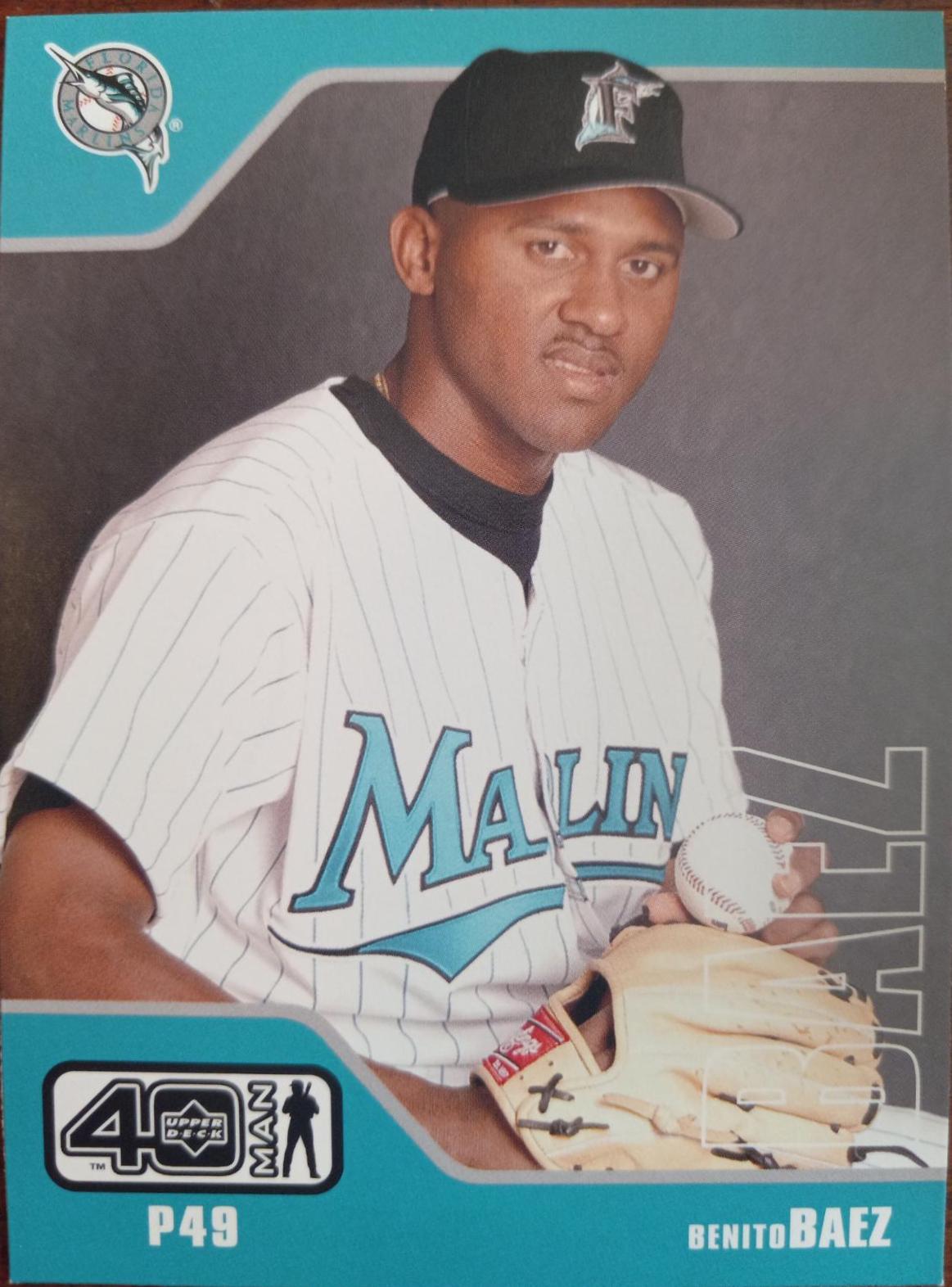 Benito Baez #800 Baseball Cards 2002 Upper Deck 40 Man