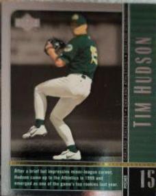 Tim Hudson #7 Baseball Cards 2000 Upper Deck Legends