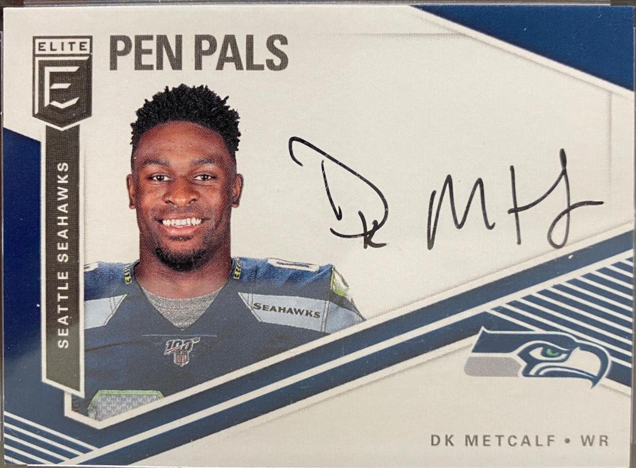 DK Metcalf [Black Gold Ink] #PP-DK