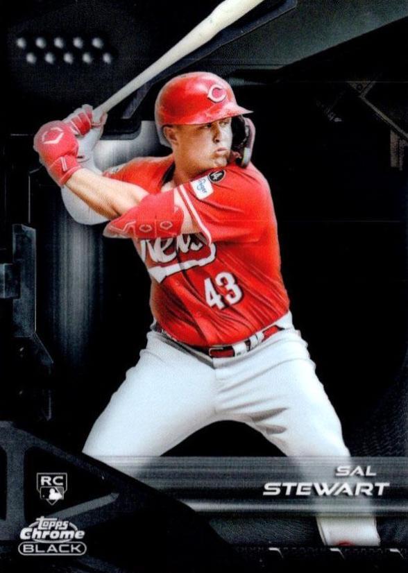 Sal Stewart #30 2026 Topps Chrome Black Baseball