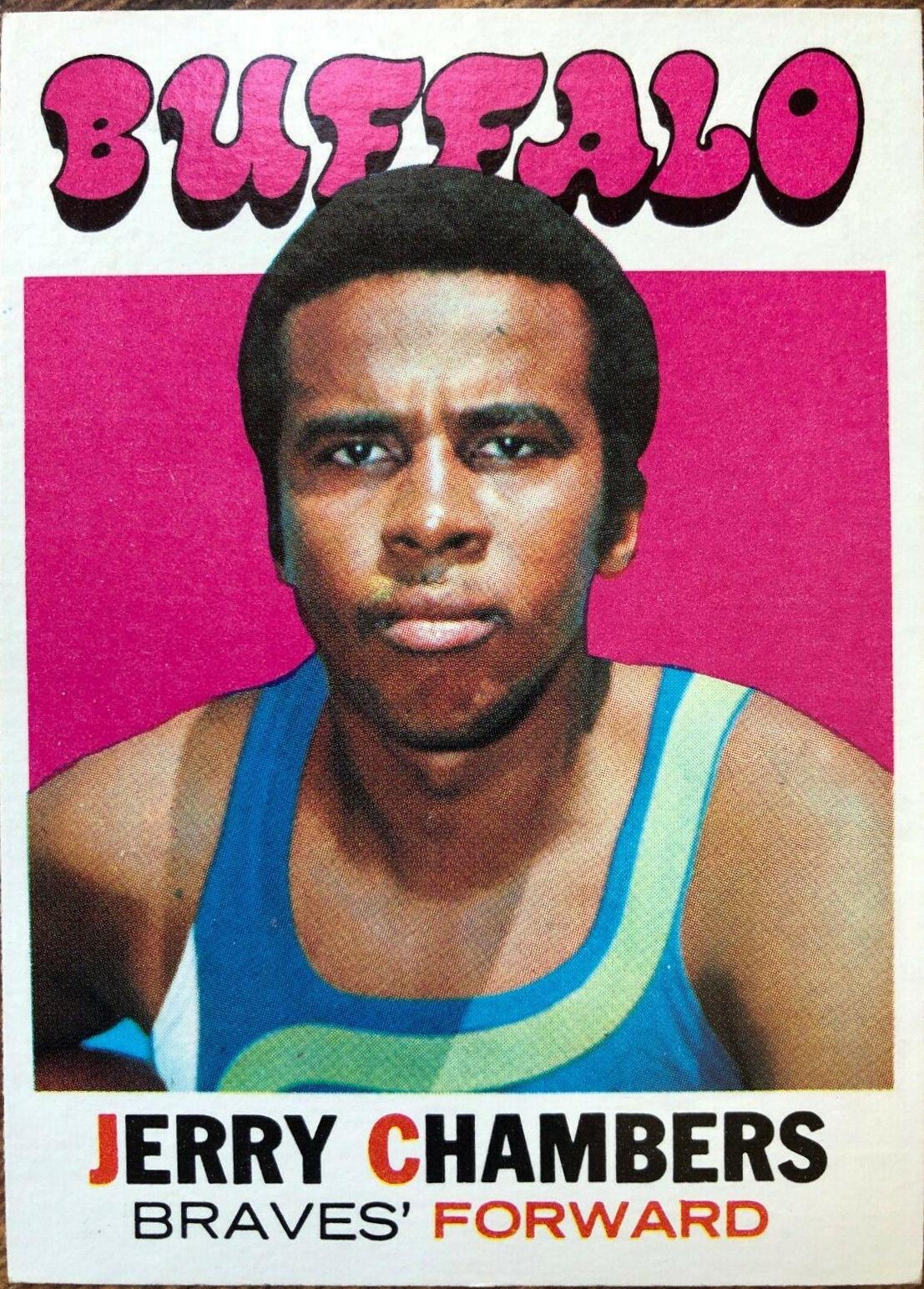 Jerry Chambers #13 Basketball Cards 1971 Topps