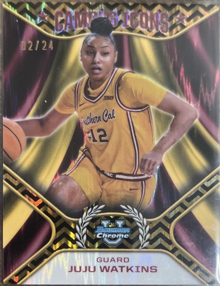 Juju Watkins [Black Gold Stealth Refractor] #CI-16