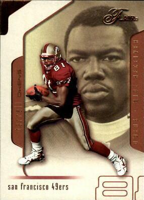 Terrell Owens #27 2002 Flair Football