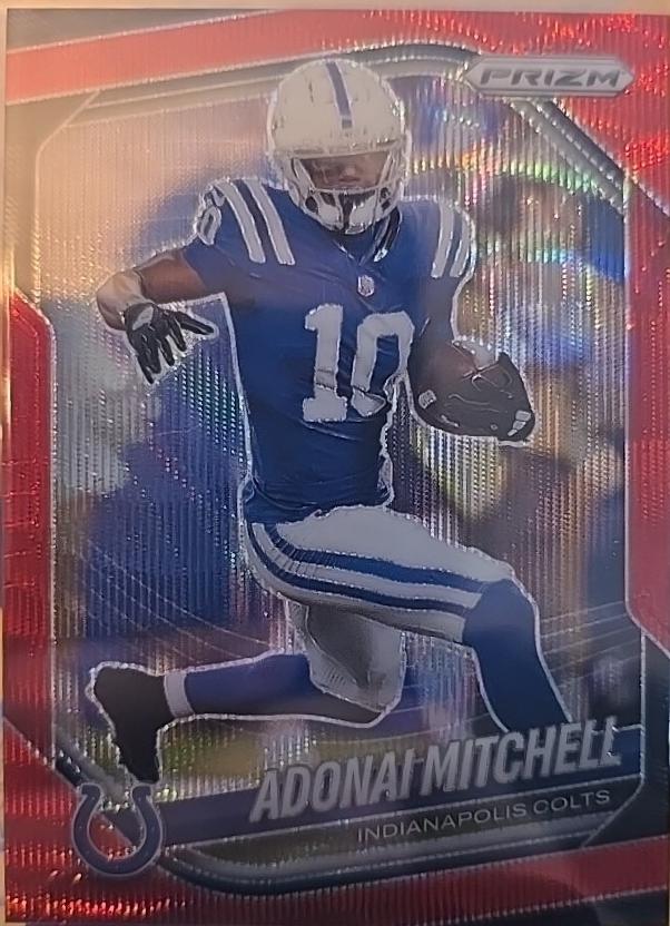 Adonai Mitchell [Red Wave] #49
