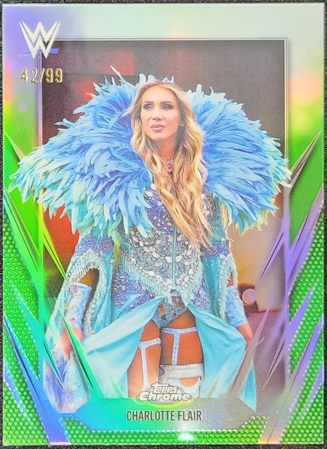 Charlotte Flair [Green Refractor] #89