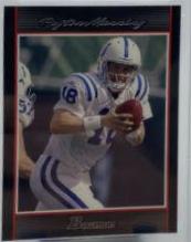 Peyton Manning #12 Football Cards 2007 Bowman