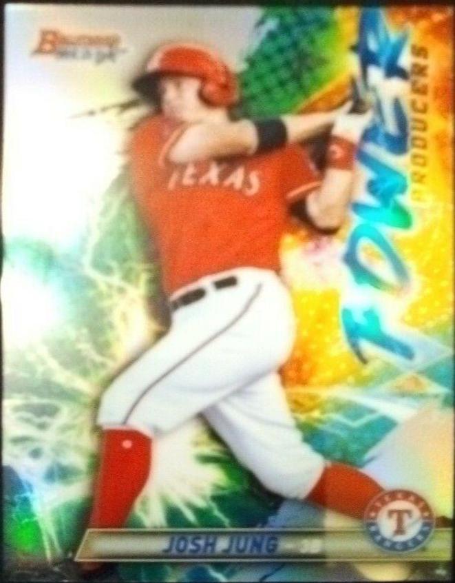 Josh Jung #PP-JJ Baseball Cards 2019 Bowman's Best Power Producers