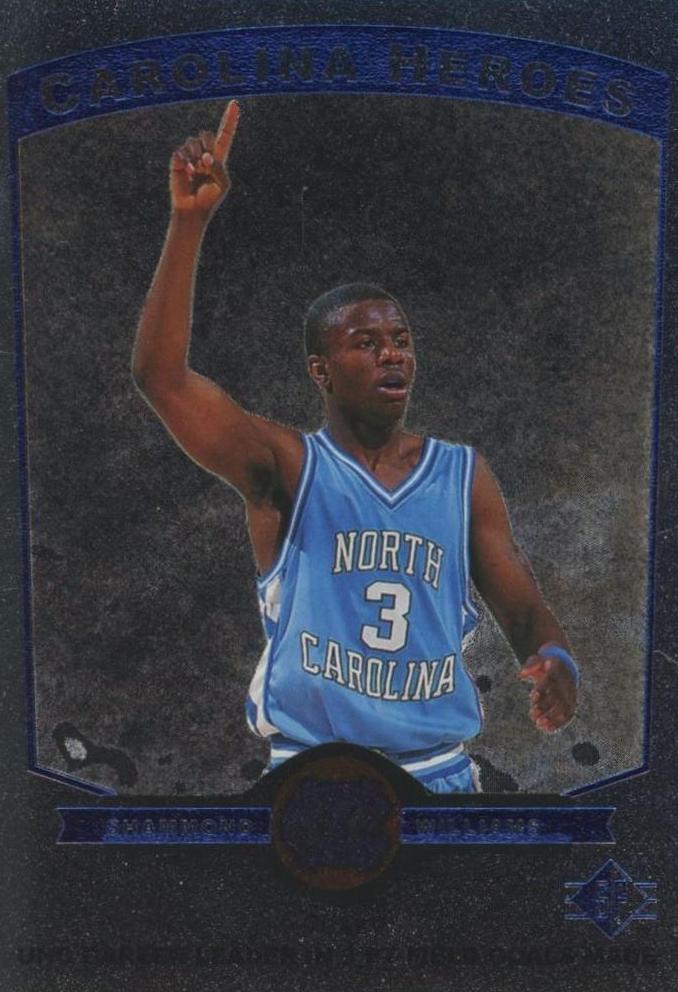 Shammond Williams #H9 Basketball Cards 1998 SP Top Prospects Carolina Heroes