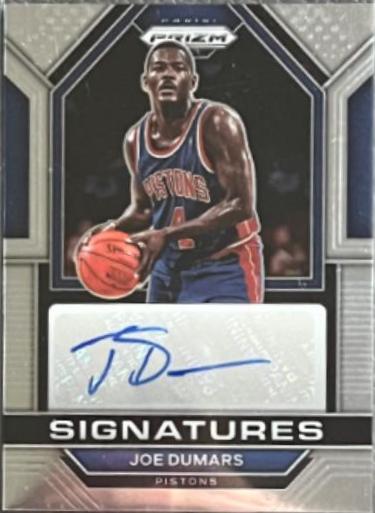 Joe Dumars #SIG-JOE Basketball Cards 2022 Panini Prizm Signatures