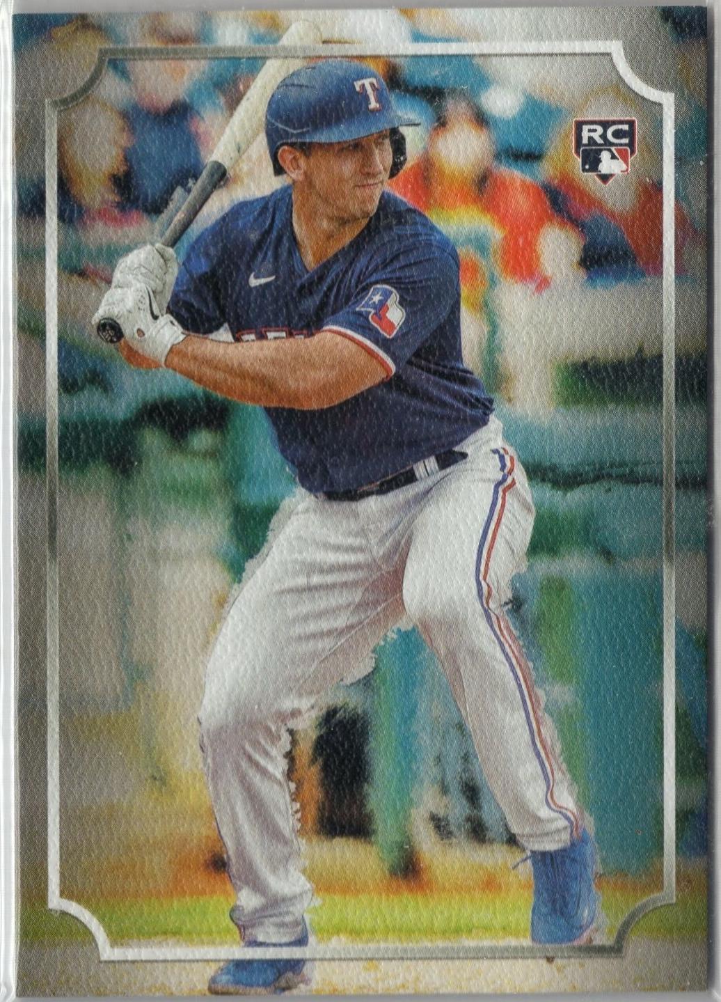 Wyatt Langford #BOW-25 Baseball Cards 2024 Topps Museum Collection Body of Work