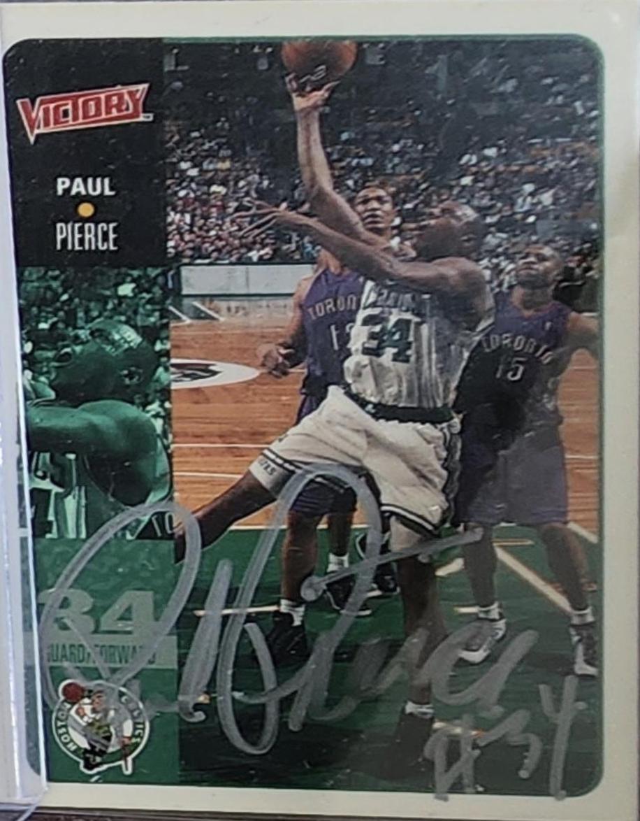 Paul Pierce #9 Basketball Cards 2000 Upper Deck Victory